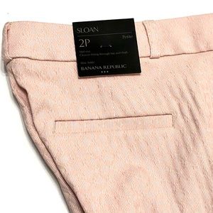 Banana republic Sloan fit blush slim ankle pants